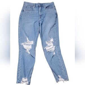 American Eagles Outfitters Distressed Mom Jeans